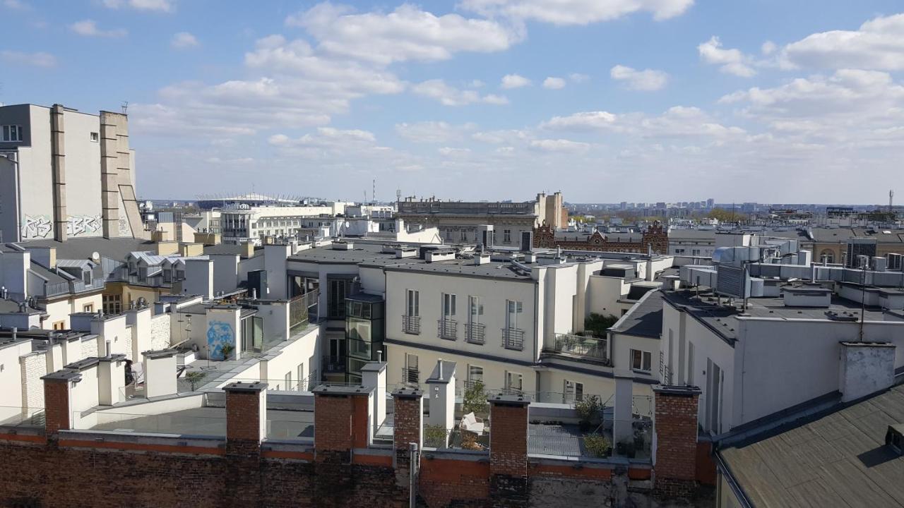 Apartament Na Wilczej Warschau Exterior foto