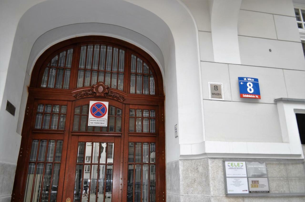 Apartament Na Wilczej Warschau Exterior foto